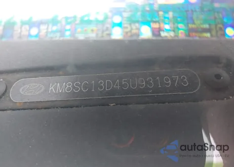 2005 Hyundai Santa Fe Gls from USA, damaged, VIN KM8SC13D45U931973